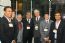 Ruiter Cunha, Prefeito Corumb�/MS; Paulo Duarte, Deputado Estadual/MS; Adonai Aires de Arruda, Gerente Geral Brasil de Serra Verde Express; Andr� Puccinelli, Governador do Estado do Mato Grosso do Sul; Carlos Alberto Amorim Ferreira, Presidente ABAV Nacional; Adonai Aires de Arruda J�nior, Diretor Comercial de Serra Verde Express e Nelson Trade, Prefeito de Campo Grande/MS